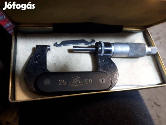 Etalon mikrométer 25-50 mm -es eladó !