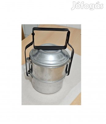 Ételhordó alumínium retró