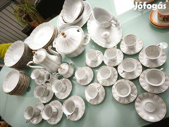 Étkészlet , kávés-, teáskészlet Lengyel antik Walbrzych