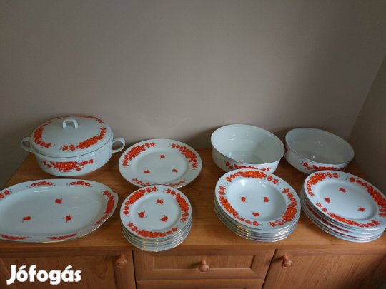 Étkészlet, tálalókészlet eladó .24 darabos