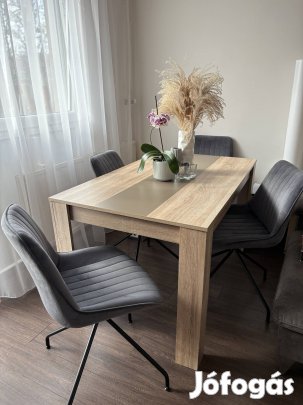 Étkező asztal , székekkel eladó! 
