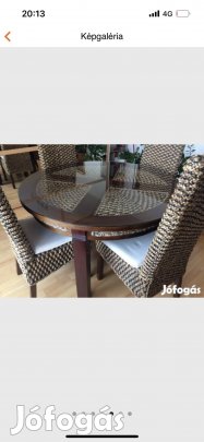 Étkező asztal négy szék