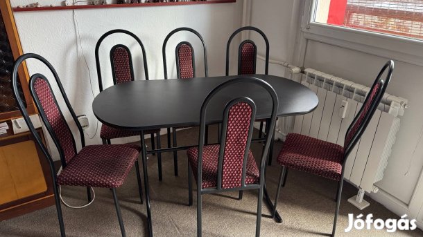 Étkező asztal székekkel