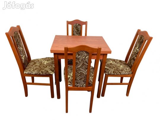 Étkező garnitúra 4db székkel, nyitható asztallal calvados T9022