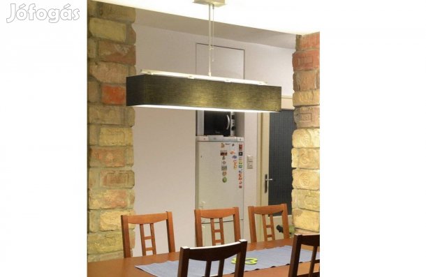 Étkező lámpa fekete búrával