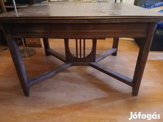 Étkezőasztal bővíthető antik