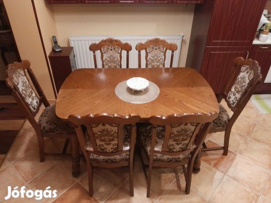 Étkezőasztal székekkel