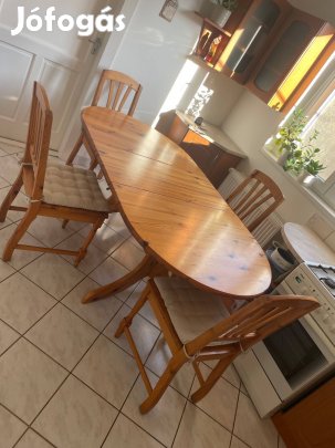 Étkezőasztal székekkel
