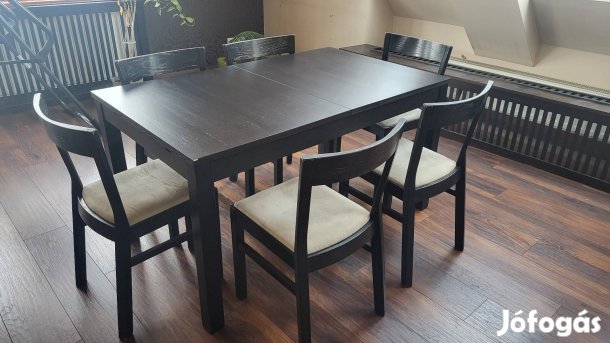 Étkezőasztal székekkel