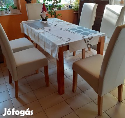 Étkezőszék ebédlőszék magastámlás 6 db 