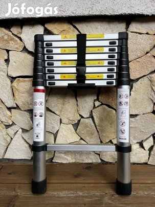 Étra, Teleszkópos létra, alumínium létra, 2,6m