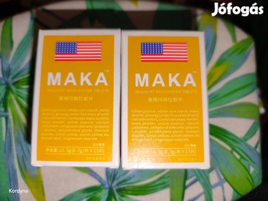 Étrend-kiegészítő férfiaknak 2csomag 15db/csomag