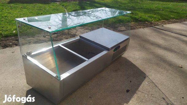 Éttermi feltéthűtő, pár órát használt