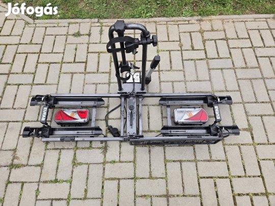 Eufab E-Bike német kerékpárszállító vonóhorogra 60kg top mint Thule