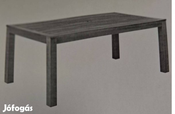 Eukaliptusz kerti asztal