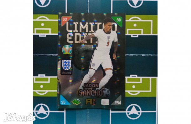 Euro 2020 Kick Off 2021 Jadon Sancho Limited kártya
