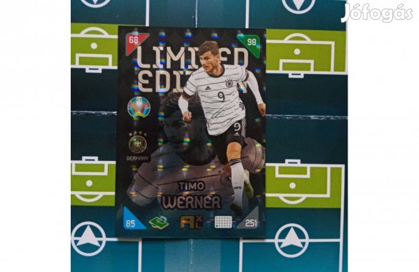 Euro 2020 Kick Off 2021 Werner Limited kártya