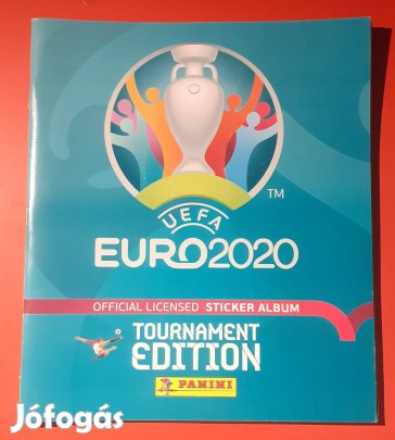 Euro 2020 matrica album (8db van beragasztva ,köztük CR7!)