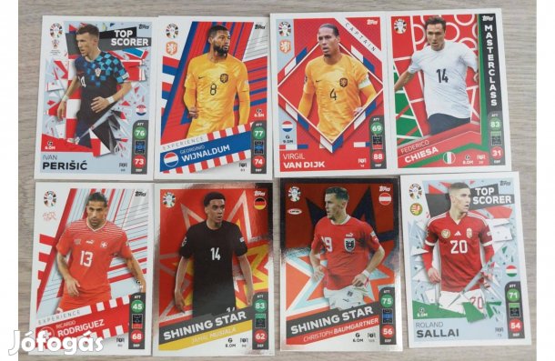 Euro 2024 focis kártyák