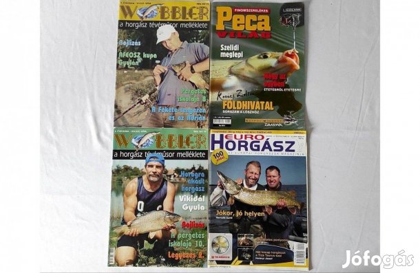 Euro Horgász, Peca, Wobler Magazinok