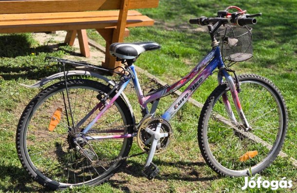 Eurobike 24" lány kerékpár Foglalkozást igényel / Alkatrésznek