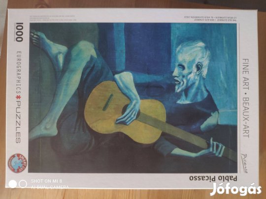 Eurographics 1000 darabos puzzle - Az öreg gitáros (Picasso)