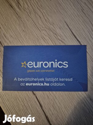 Euronics ajandekutalvany