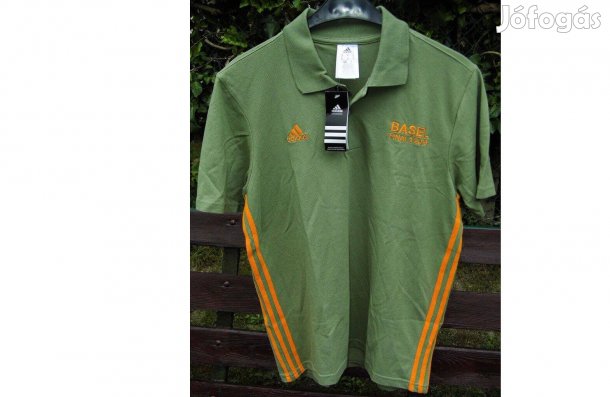 Európa Liga 2016-os Bazeli döntő eredeti zöld adidas galléros póló