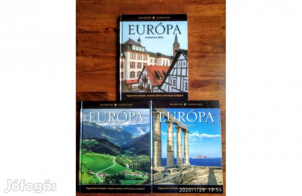 Európa Navigátor Világatlasz - Népek és népcsoportok - Földrajzi névm