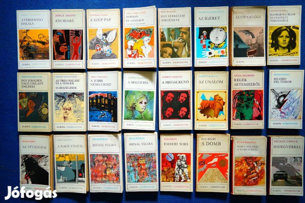 Európa Zsebkönyvek 24 db-os könyv csomag