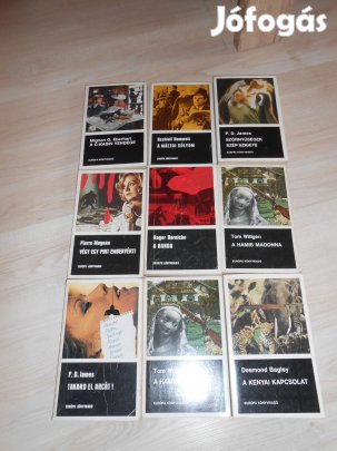 Európa fekete fehér krimi könyvcsomag (7327)