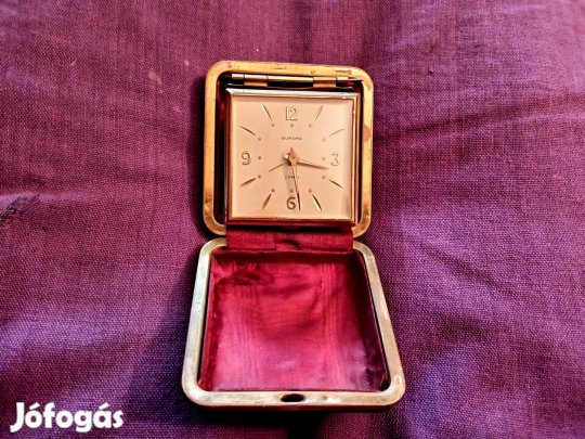 Európa német utazó ébresztő óra tokban