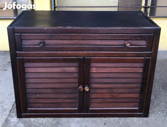 Éva barna 1fiók 2ajtós komód