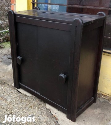 Éva barna tolóajtós cipősszekrény
