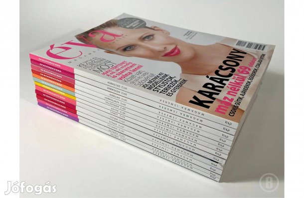 Éva magazin 2012 (12+3 db, teljes) - - - (Csak személyesen!)