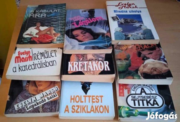 Evelyn Marsh Könyvcsomag, 11 db kötet