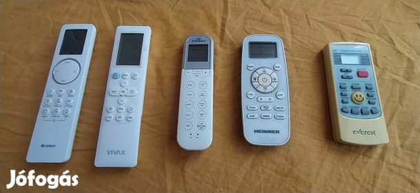 Everest távirányító légkondi hőszivattyú klíma mobilklíma távirányító 