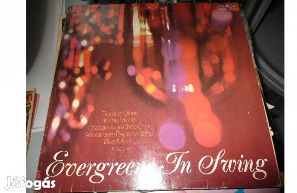 Evergreens in Swing bakelit hanglemez eladó