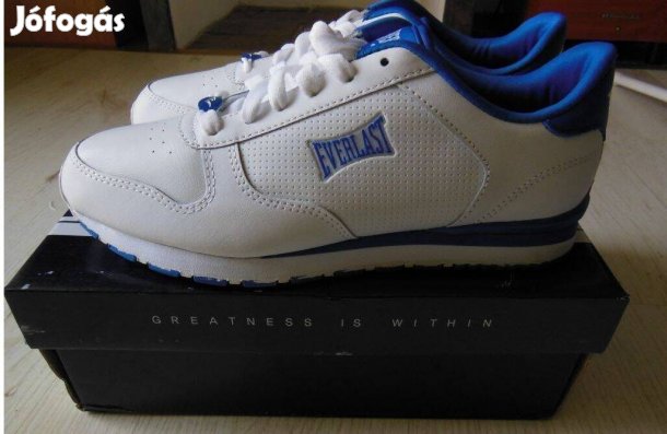 Everlast 39,5 és 40-es fehér utcai cipő. Teljesen új, dobozában. Belső