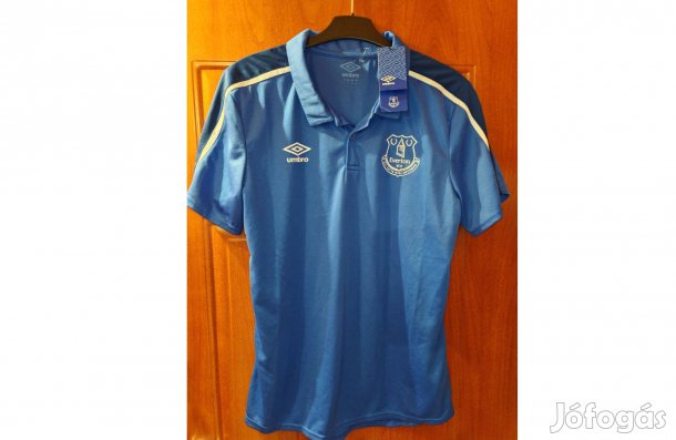 Everton eredeti Umbro kék új címkés mez póló (L-es)