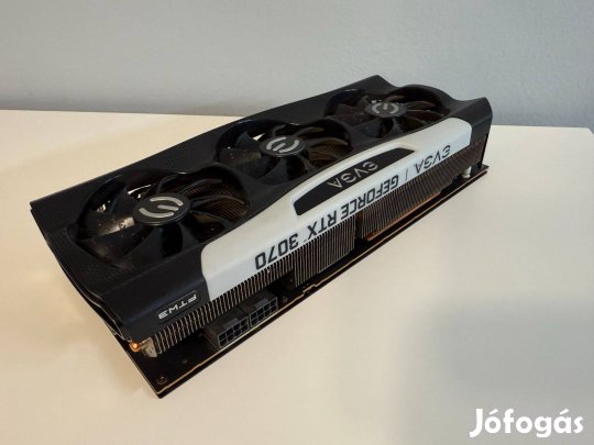 Evga 3070 FTW3 8GB, brutális hűtés, garanciával!