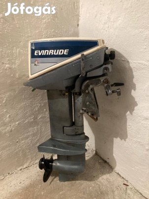 Evinrude 9,9 LE 2T rövid csizmás, irányváltós, kézikaros csónakmotor
