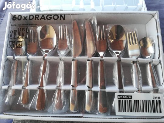 Evőeszköz készlet Dragon, (IKEA)