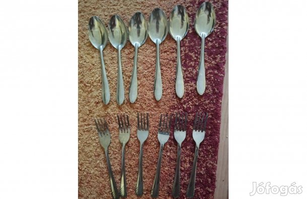 Evőeszközkészlet 12 részes