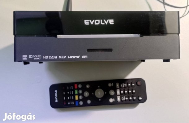 Evolve blade dualcorder Hd DVB-T vevő, médialejátszó, DAC