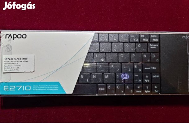 Ewent EW3162 és Rapoo E2710 billentyűk eladók