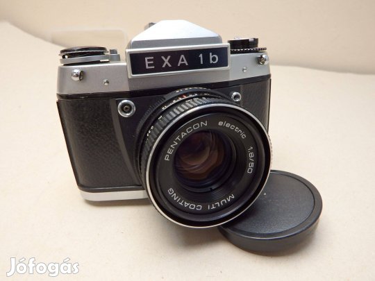 Exa I b DRESDEN Fényképezőgép Antik Régi Gyűjtőknek Pentacon 50 MM OBI