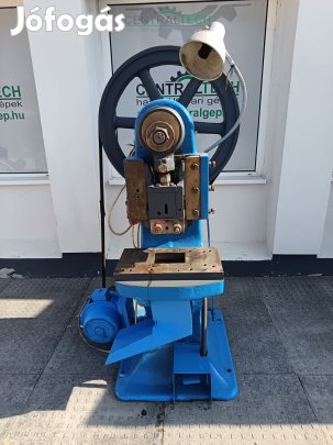 Excenter prés, 10 tonnás excenterprés, kiváló állapotban eladó