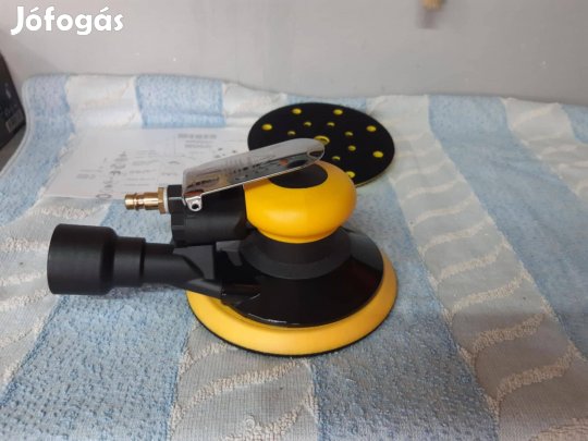 Excentercsiszoló 150mm / 5mm Ajándék Mirka pót talppal Új - Számlás !