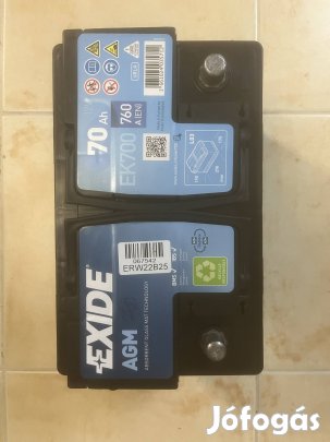 Exide AGM EK700 70 AH